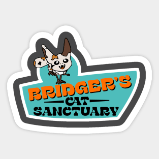 Bridger's Cat Sanctuary Sticker